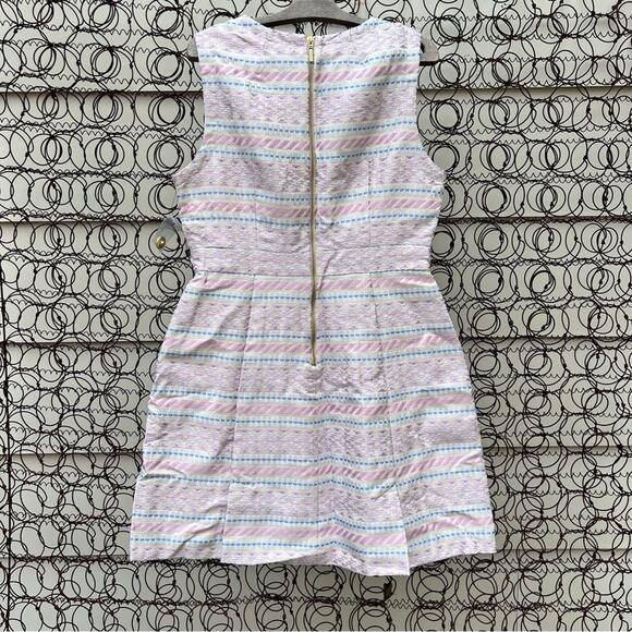 Laundry By Shelli Segal White and Gold Button Midi Dress - Picture 7 of 8